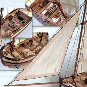 HMS Endeavour’s Longboat 1:50 Scale