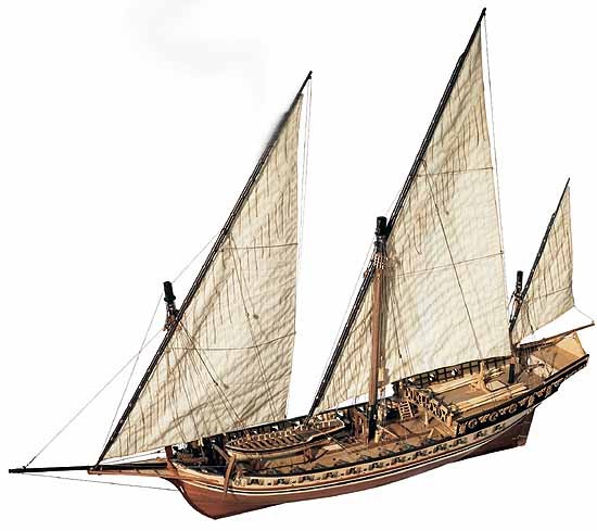 Cazador Xebec