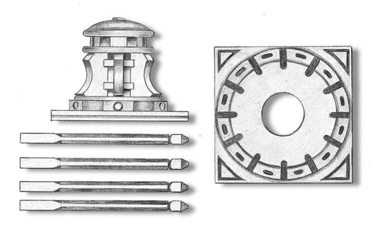 Metal Capstans 18mm