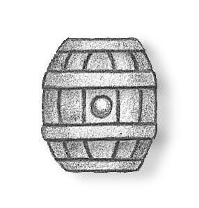 Metal Oval Barrels 13mm