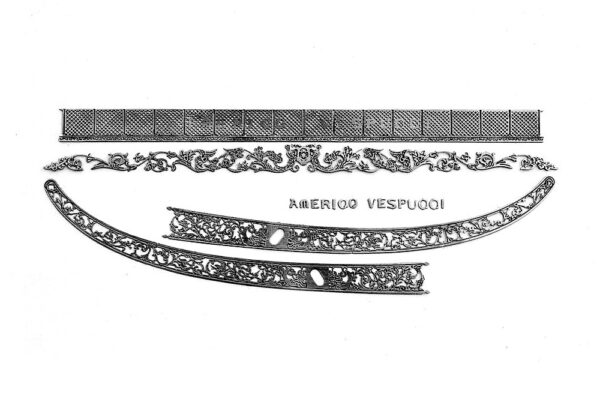 Vespucci Ornaments Photoetched Brass