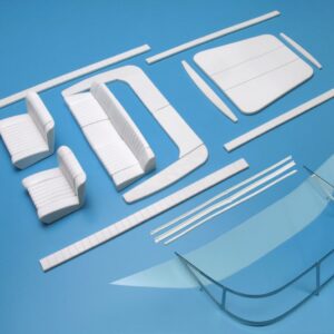 Italian Aquarama upholstery and Windshield kit by Amati