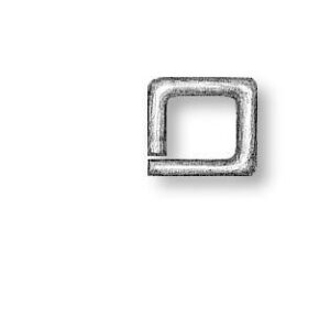 Square Rings Brass 3.5mm