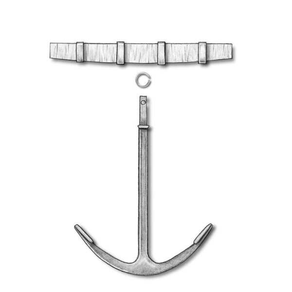 Old Style Anchors 50mm