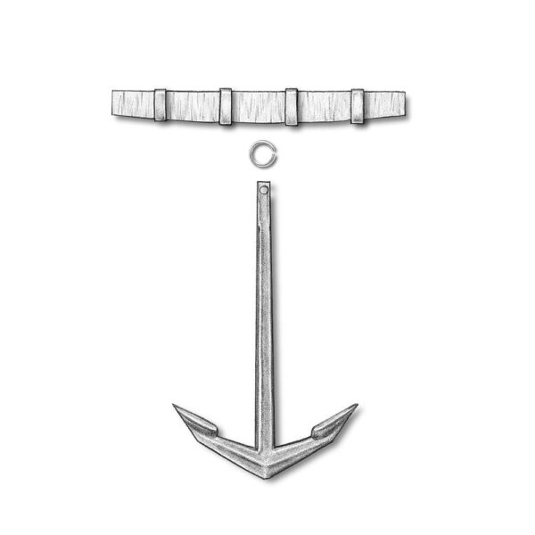 French Style Anchor 35mm