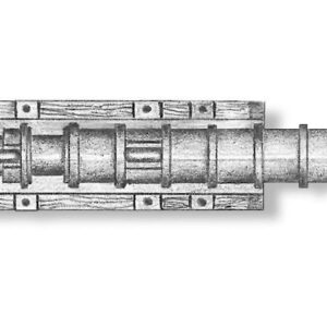 Spanish Cannons and Carriages 22mm
