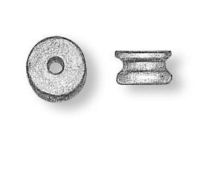 Wooden Sheaves (Pulleys) Diameter 2.5mm (20)