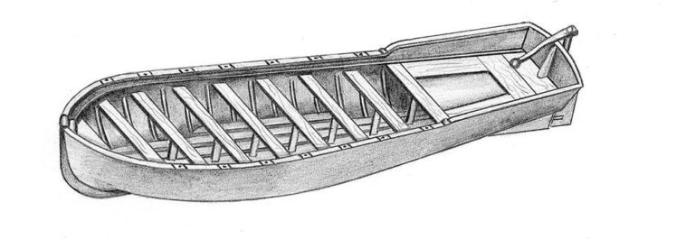 Long Boat Interior (Kit) 70mm