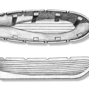 Plastic Wood Lifeboats 50mm