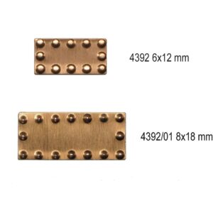 Copper Hull Plate 19x6mm