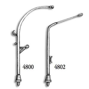 Metal Davits with Base 55mm