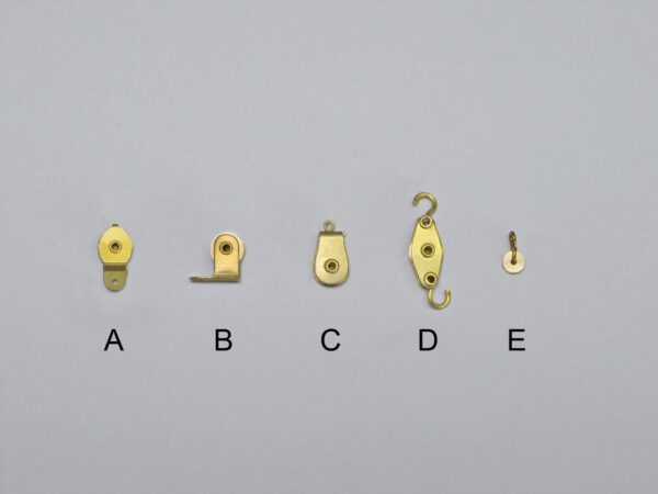 Brass Working Blocks Type B 9mm