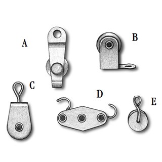 Brass Working Blocks Type B 9mm