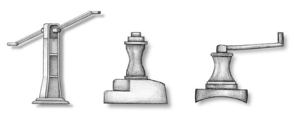 Modern Metal Winches 9x28mm