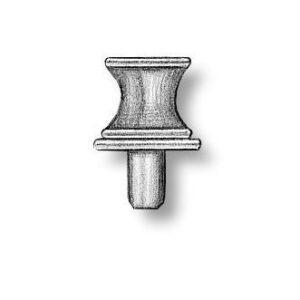 Brass Capstans 12mm