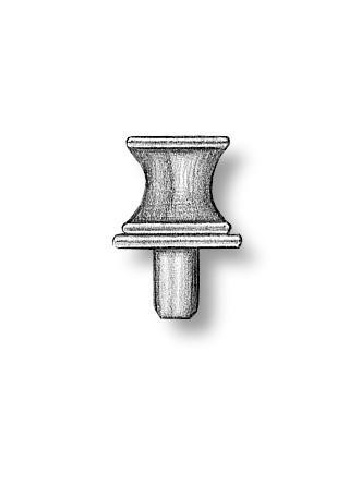 Brass Capstans 12mm