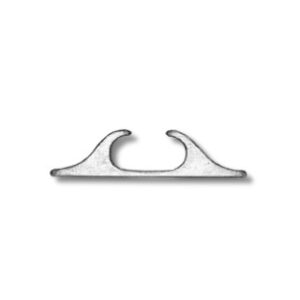 Burnished Chocks 14mm