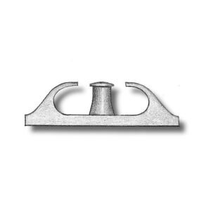 Burnished Chocks with Bollards 17mm