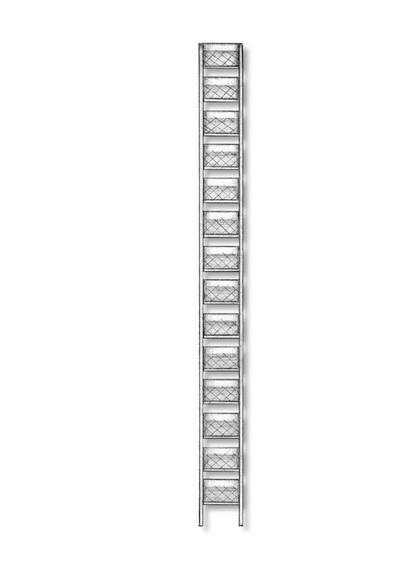 Metal Ladders 4x100mm