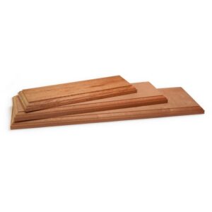 Natural Wood Baseboards 30x10x2cm