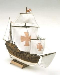 Mini Mamoli Pinta Wood Ship Kit
