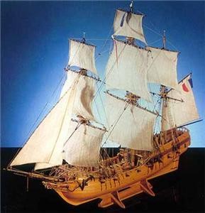 Tonnant Wood Ship Kit Model