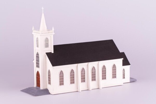 Saint Teresa of Avila, Church at Bodega, CA, wooden model kit