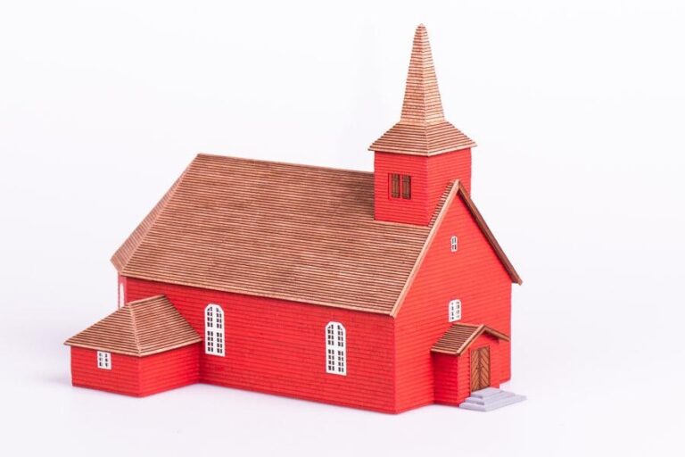 Algaras, Medieval Church wooden model kit