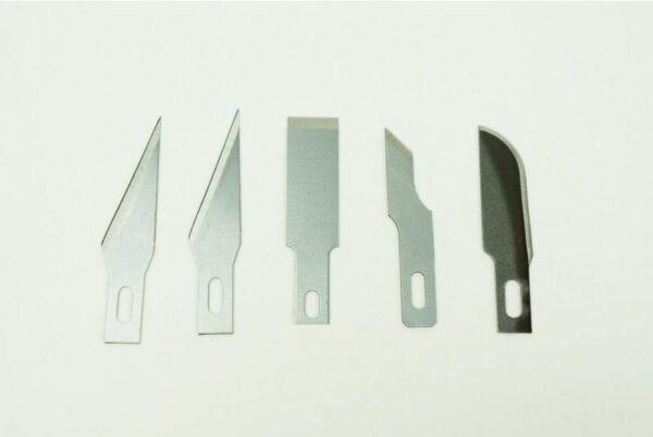 5 Assorted Light Duty Blades