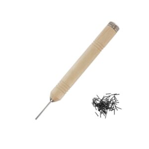 Pen Grip Pin Pusher with Black Pins