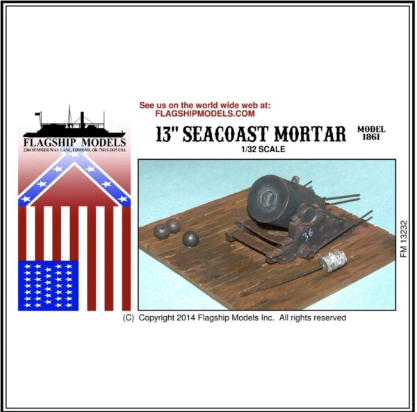 13 inch Seacoast Mortar