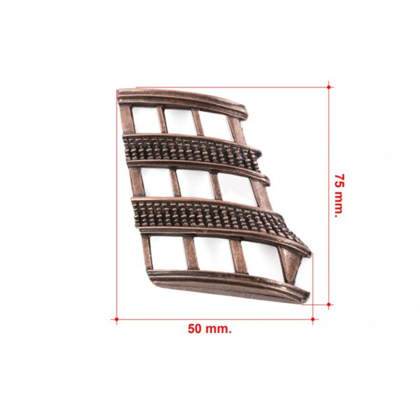 Victory Side Decoration Slanting Left 75mm - Image 2