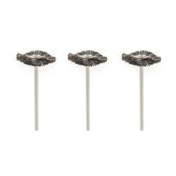 Rotacraft 3 Pce Goat Hair Wheel Brushes