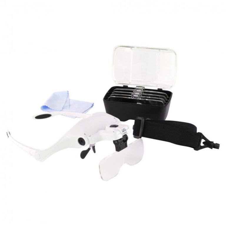 Magnifier Glasses with Headband and 5 Lenses