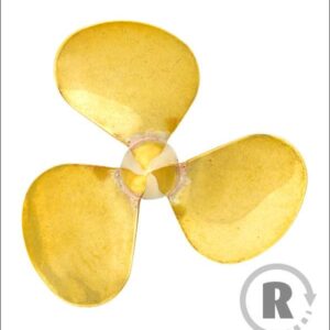 Brass Propeller D-20-L-3bl-M4