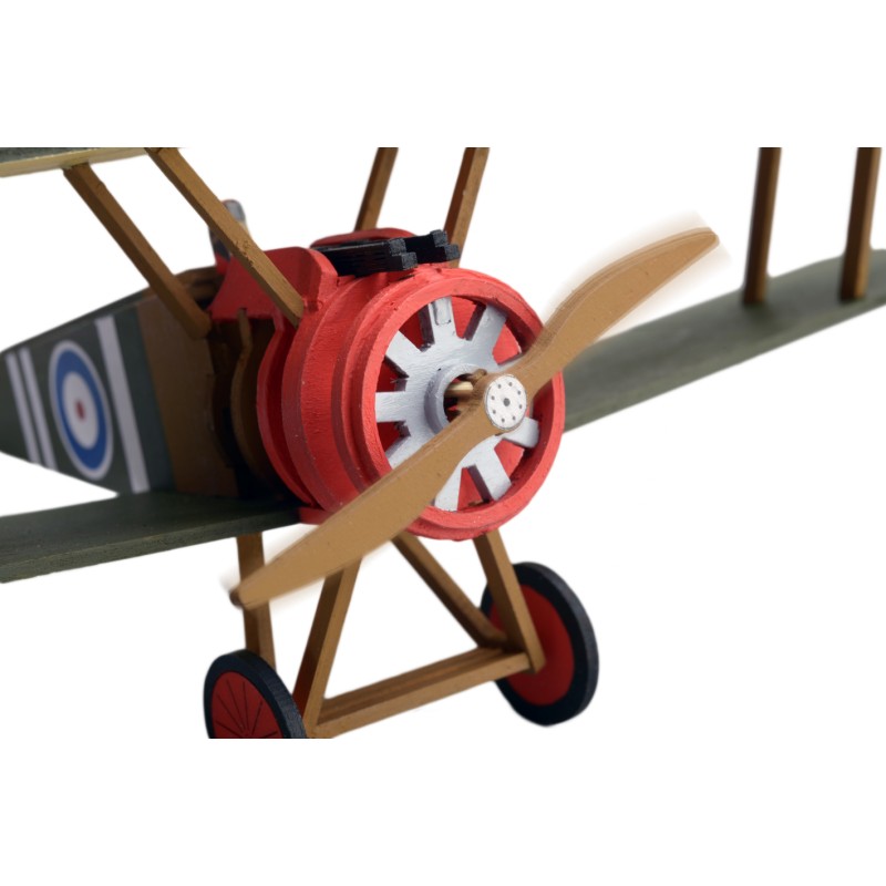 Gift Pack with Aircraft Model, Paints and Tools: Sopwith Camel Fighter