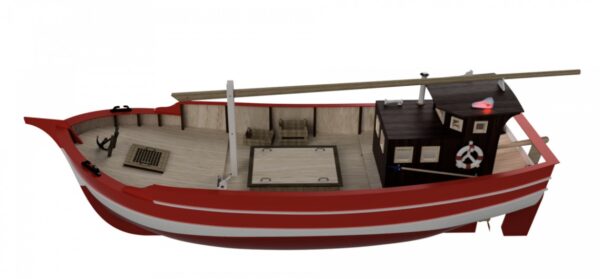 Taka Fishing Boat (RC Capable)