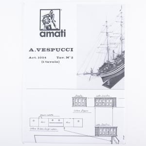 Amerigo Vespucci Construction Plans (Amati)