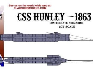 CSS Hunley by Flagship Models