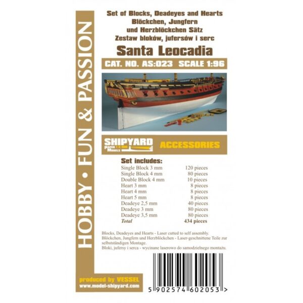 Shipyard Santa Leocadia Block Set