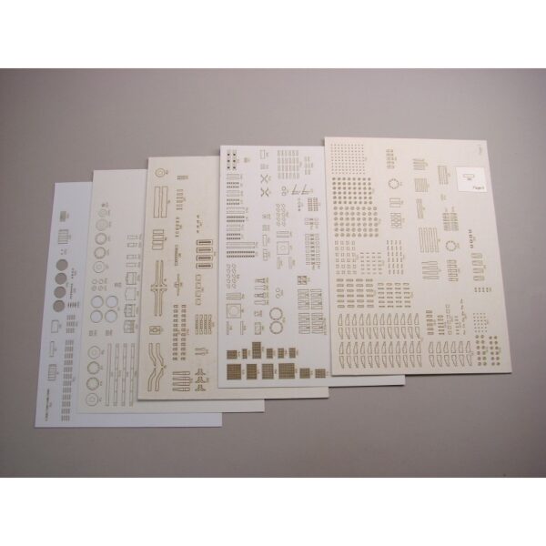HMS Enterprize Detail Set by Shipyard