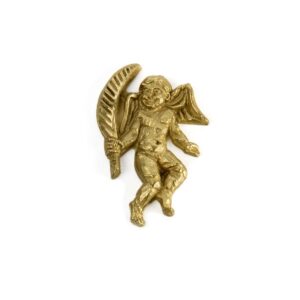 Cherub Feather in Right Hand