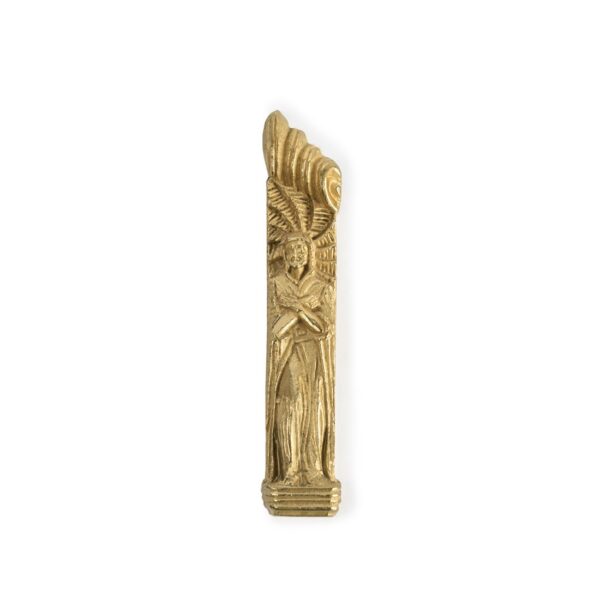 Brass Monk Column