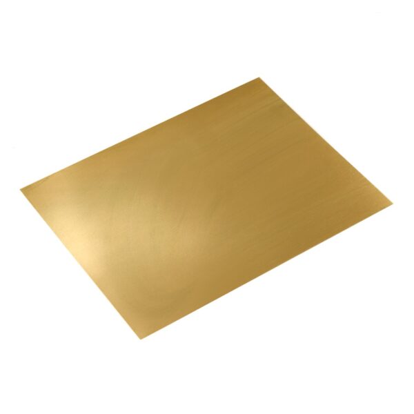 Raw Brass Sheet 220x170mm