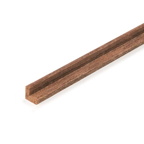 Walnut Profile Section L 2x2mm