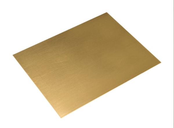 Hand Drawn Brass Sheets 200x200mm