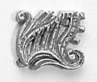 Harp Decoration brass 10mm