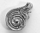 Swirl Decoration brass 12mm