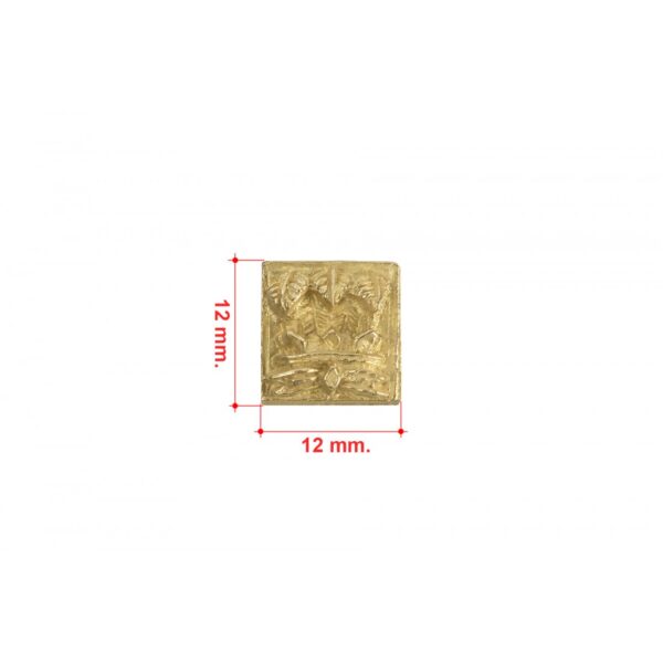 Leaf bundle Tile Brass 12mm - Image 2