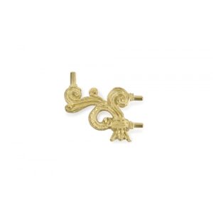 Ornate Swirl Triangular Decoration 22mm